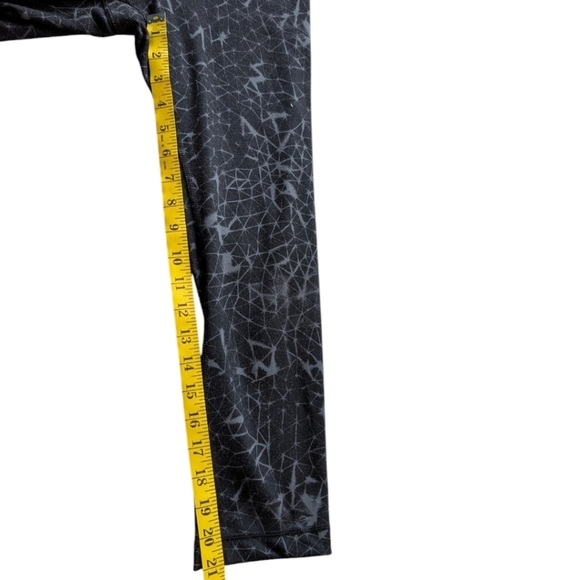 Lululemon Wunder Under Crop II *Full-On Luon Star Crushed Coal Black Women's 6 - Picture 13 of 13